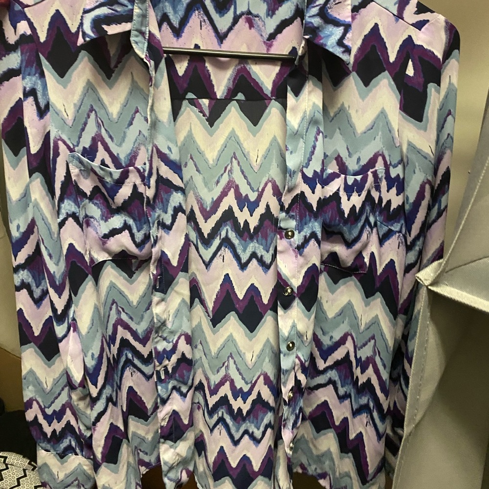 Patterned Candies Button Down